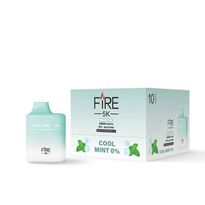 Fire 5K 0% Nicotine Disposable | 12ML | 5000 Puff | Rechargeable