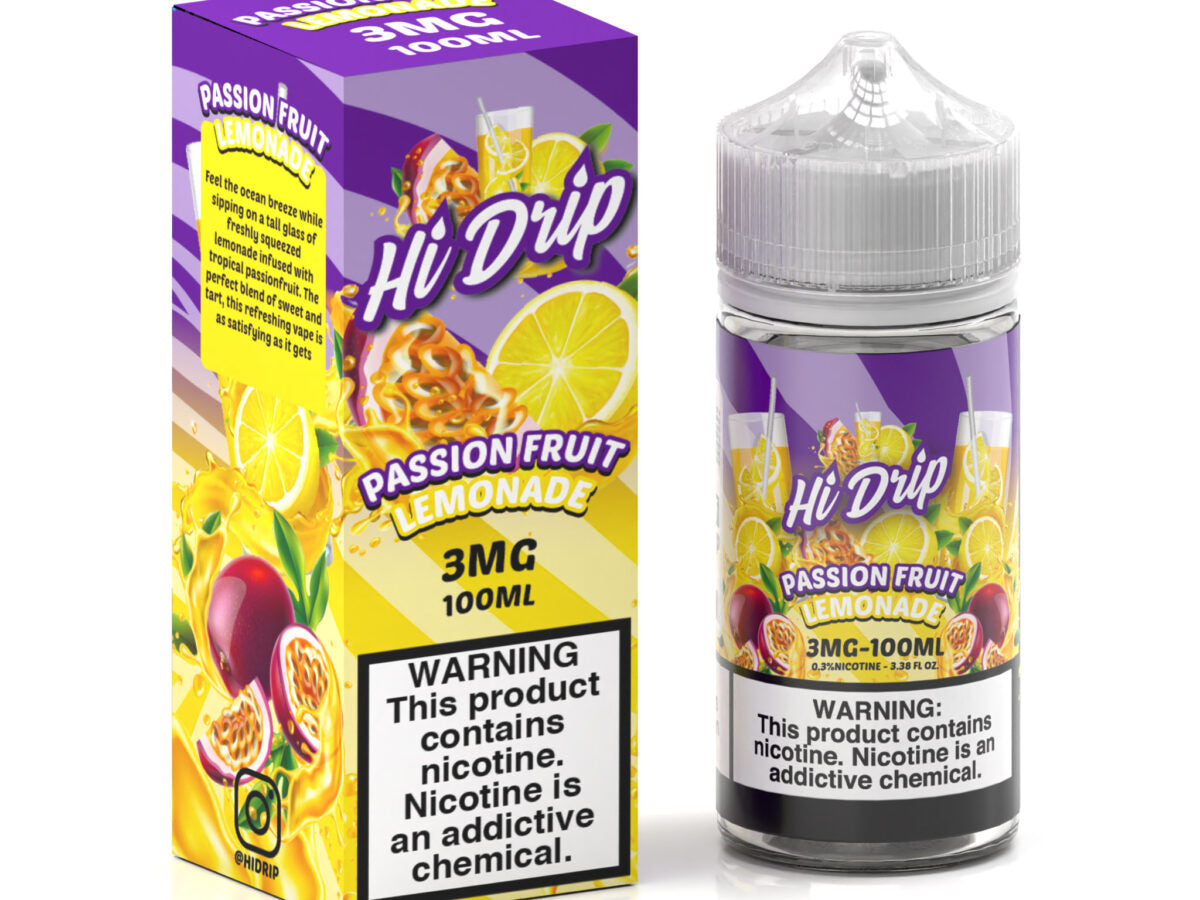 Hi Drip | Passion Fruit Lemonade | 100ML
