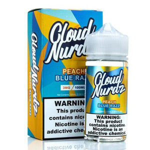 Cloud Nurdz | Peach Blue Raspberry | 100ML