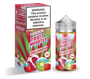 Frozen Fruit Monster | Strawberry Kiwi Pomegranate Ice | 100ML