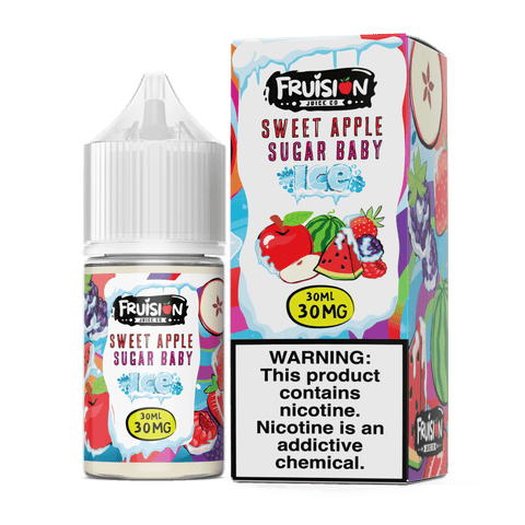Fruision Salt | Iced Sweet Apple Sugar Baby | 30ML