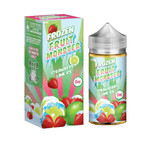 Frozen Fruit Monster | Strawberry Lime Ice | 100ML
