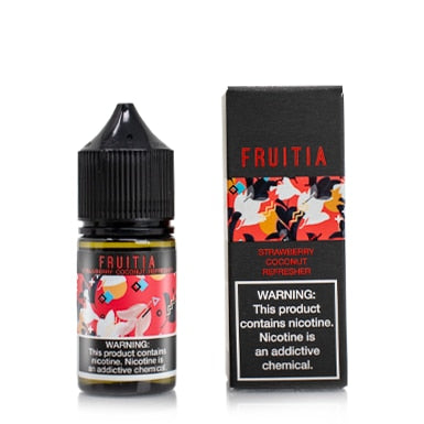 Fruitia Salt | Strawberry Coconut Refresher | 30ML
